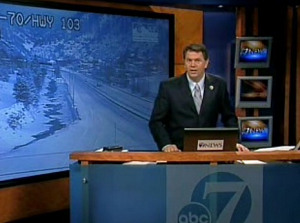 AutoSock truck broadcast ABC 7 News 2008