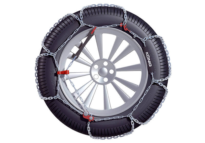 Traditional snow chains