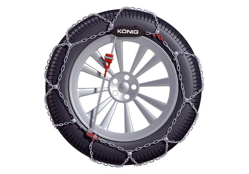 Konig CG-9 snow chains (pair) no. CG-9 050