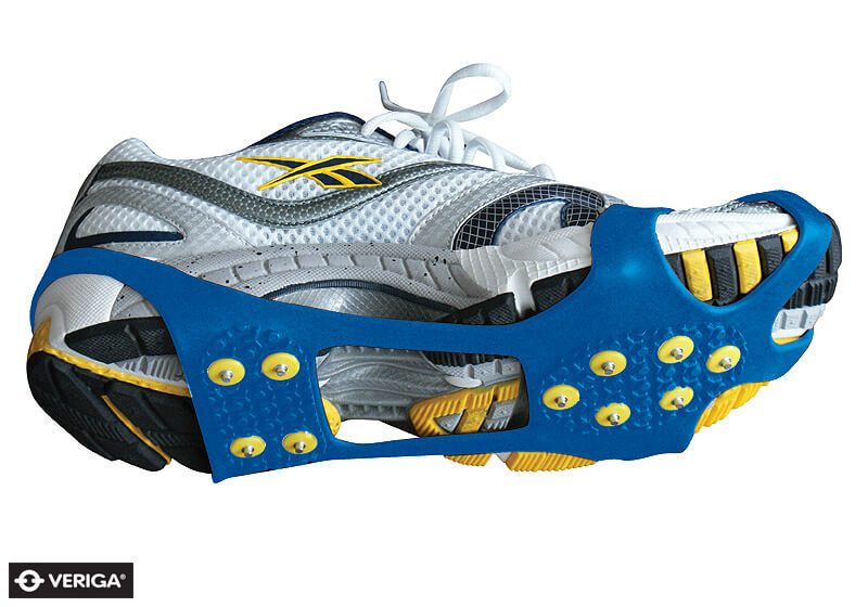 VERIGA City Track shoe chains, blue, M (36 to 41, UK 3 to 7.5) 